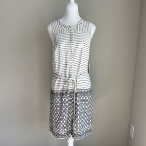 NWT A New Day women’s sleeveless button front dress